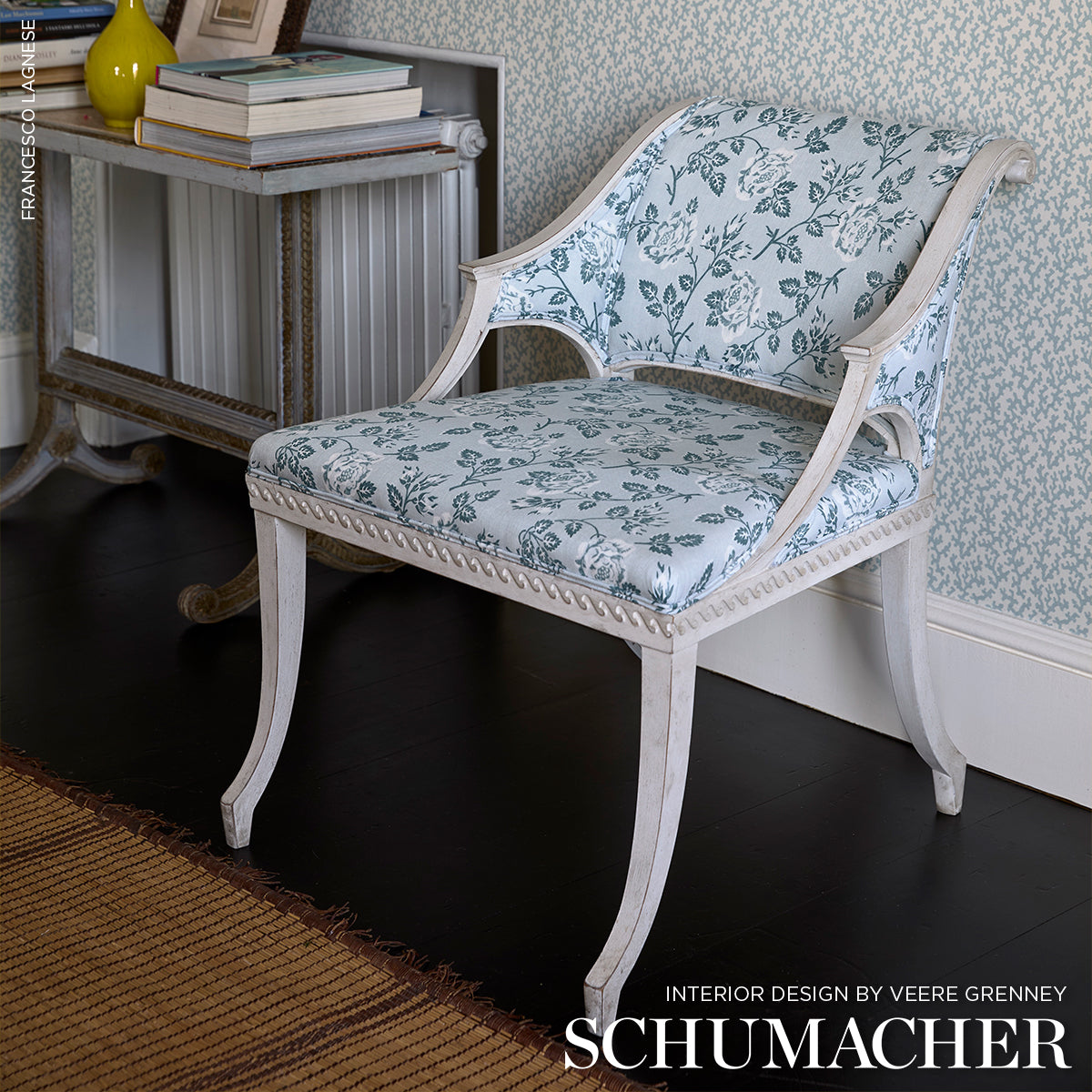 FOLLY-ORPINGTON-BLUE-SCHUMACHER-176124 - Schumacher Tela
