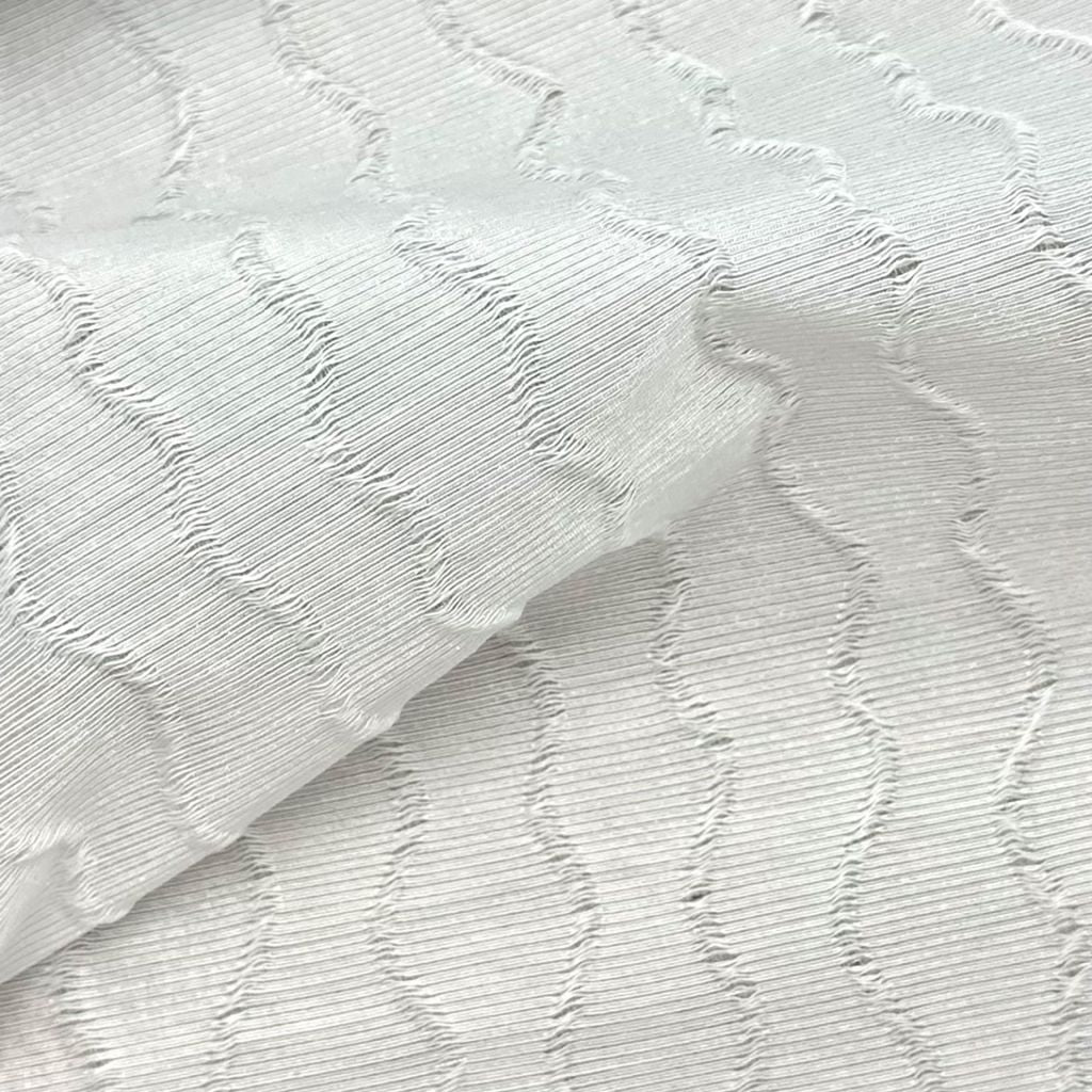 Dittman Stripe Wide-Width FR Sheer â Coconut