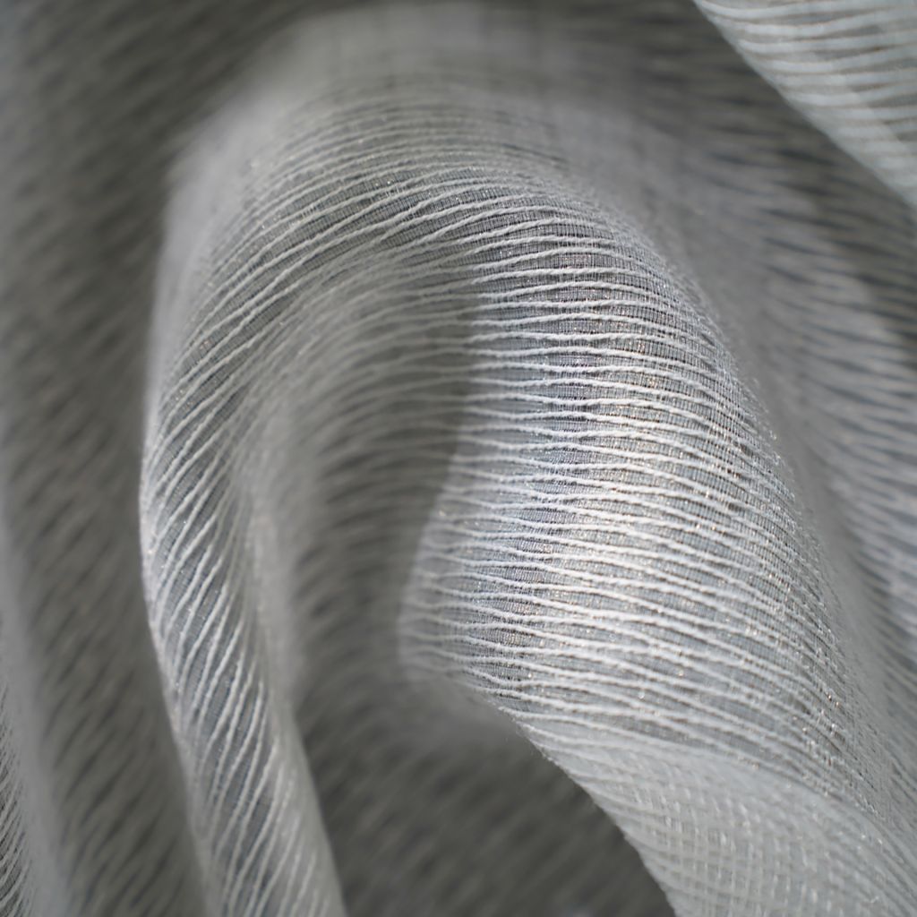 Marsailis Wide-Width FR Sheer â Fog - RM Coco Fabric