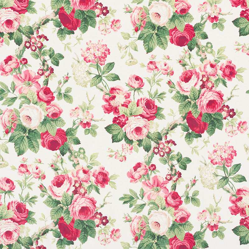 NANCY-FLORAL-ROSE-SCHUMACHER-177200 - Schumacher Fabric