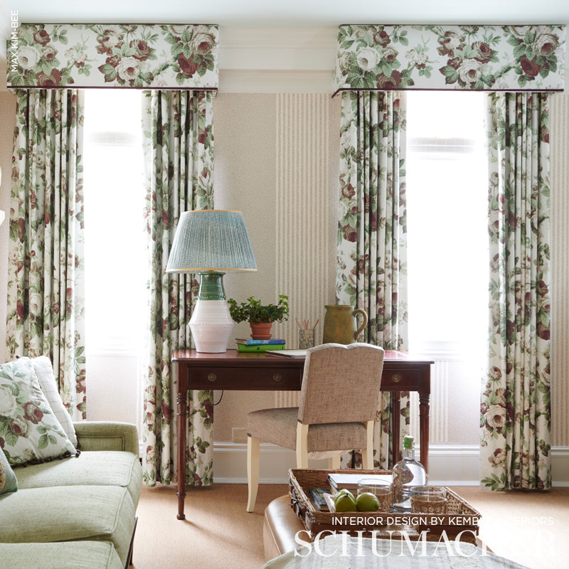 NANCY-FLORAL-GRISAILLE-SCHUMACHER-177201 - Schumacher Fabric