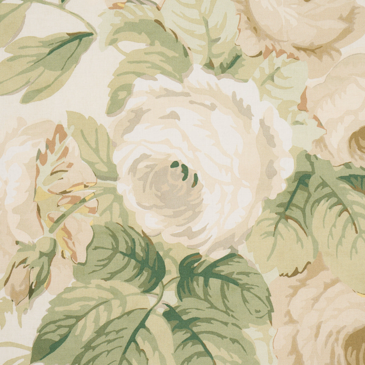Nancy Floral - Ivory - Schumacher 177206 Fabric - Schumacher Fabric