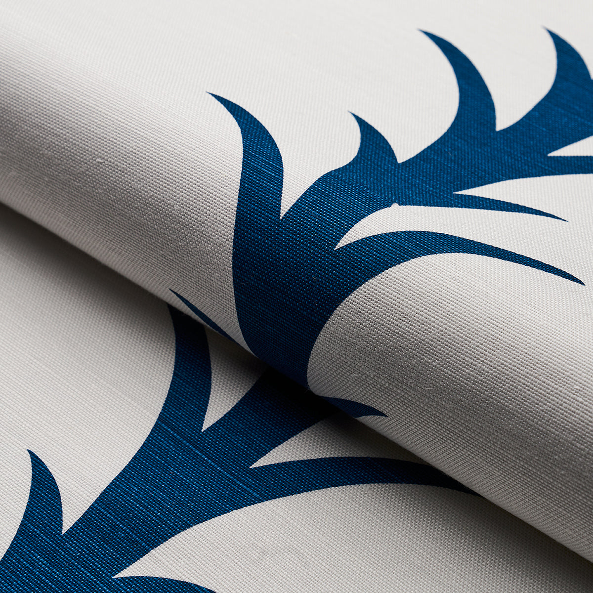 ACANTHUS-STRIPE-NAVY-SCHUMACHER-177635 - Schumacher Fabric