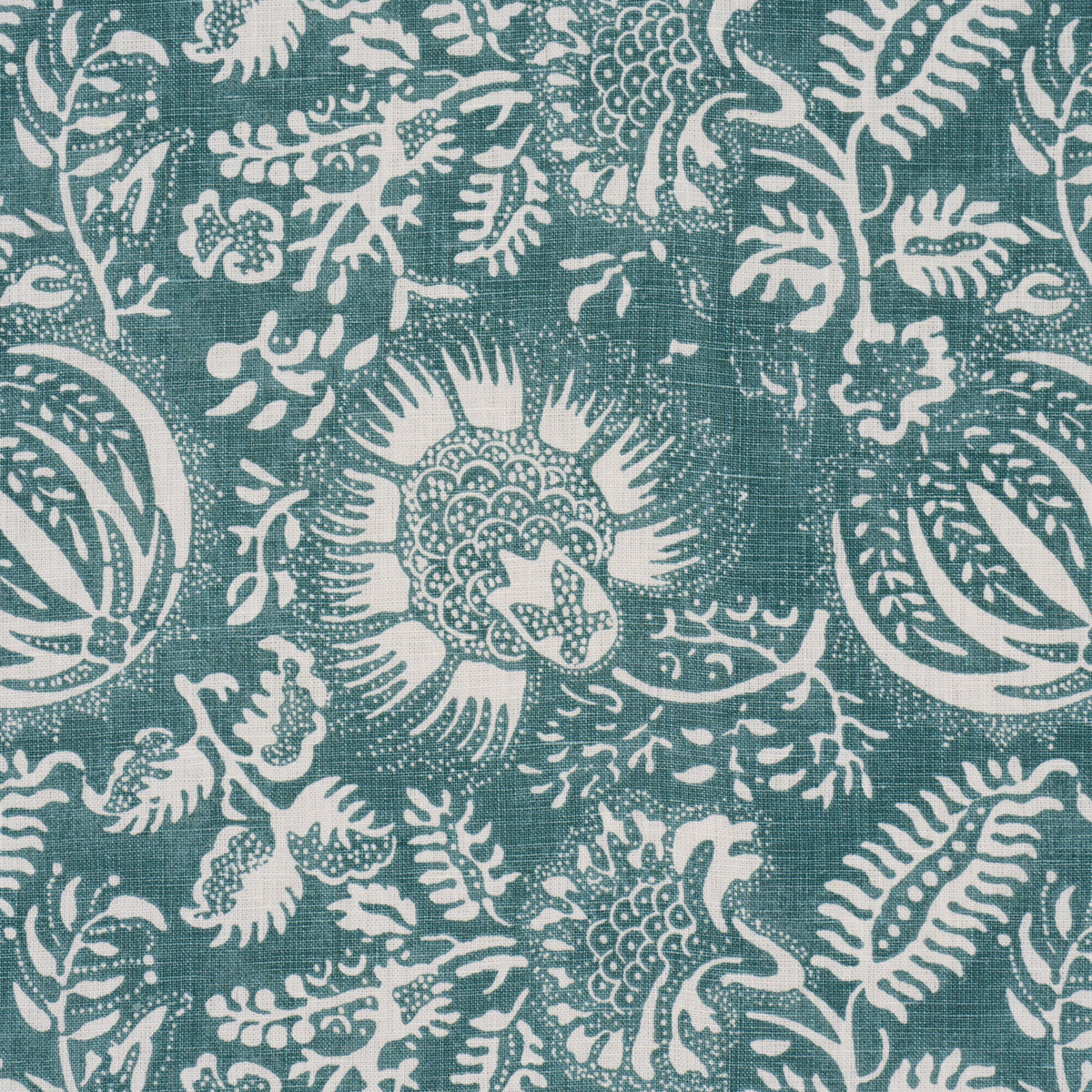 POMEGRANATE-PRINT-PEACOCK-SCHUMACHER-177696 - Schumacher Tela