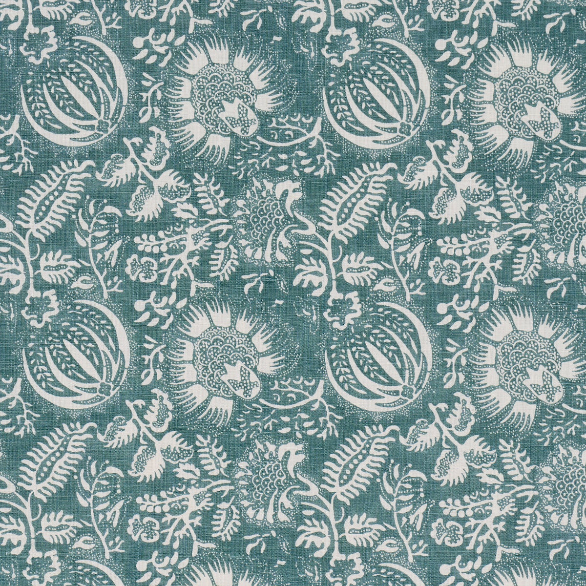 POMEGRANATE-PRINT-PEACOCK-SCHUMACHER-177696 - Schumacher Tela