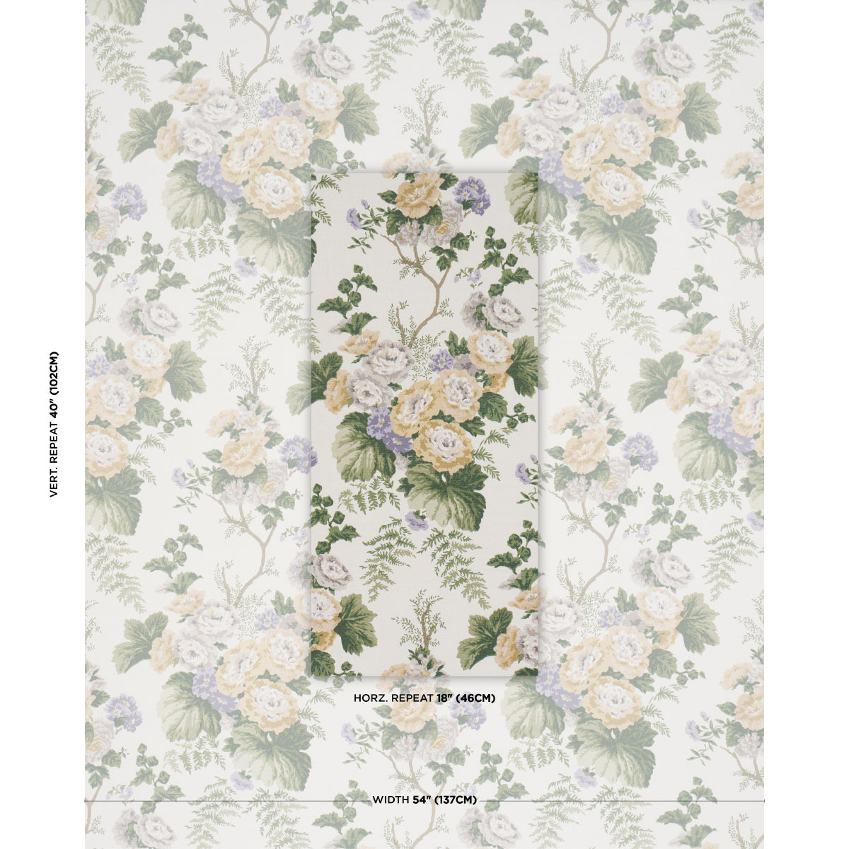 Wycombe Park - Spring - Schumacher 178114 Fabric - Schumacher Fabric