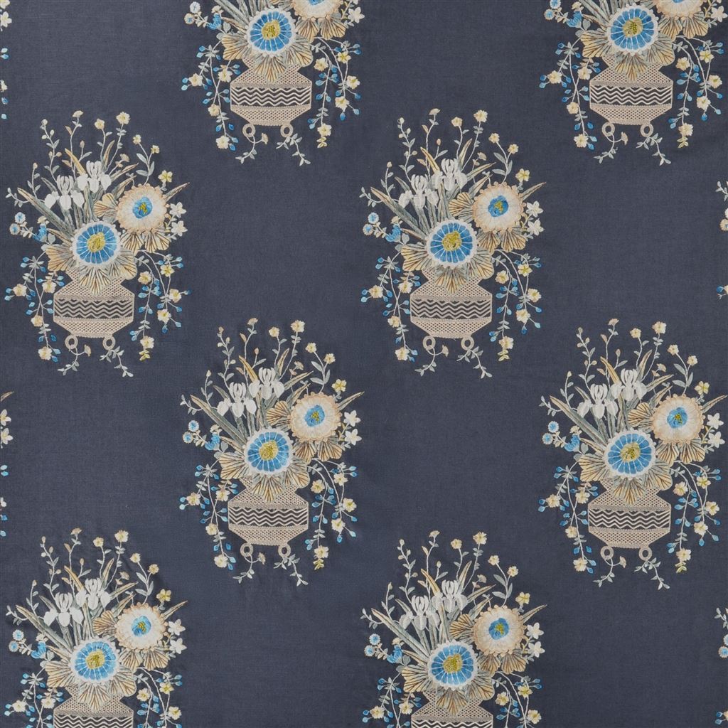 palette-provencale-indigo-designers-guild-fdg3288-02 - Designers Guild Fabric