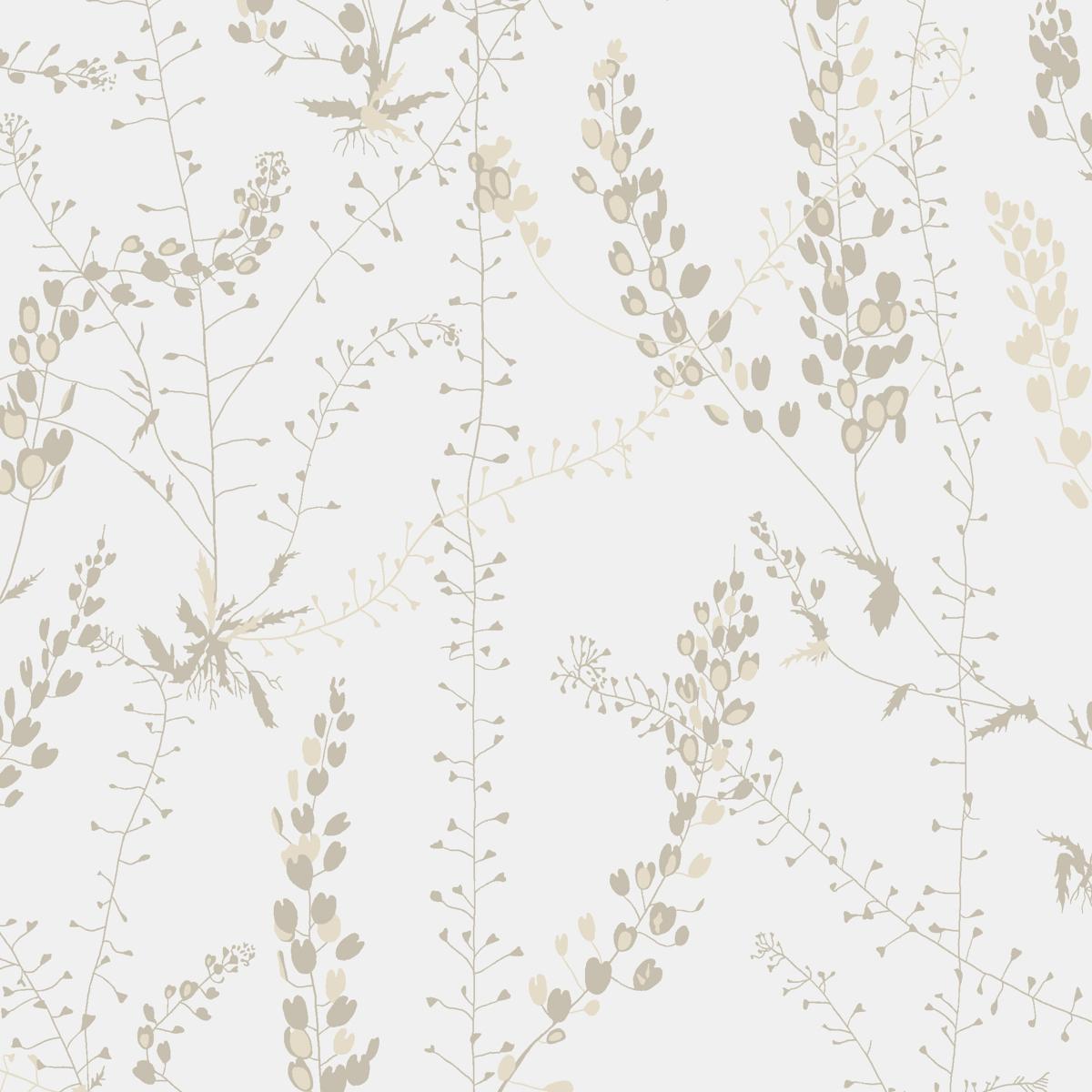 Bladranker - Natural - Schumacher 1785 Wallcovering - Schumacher Wallpaper