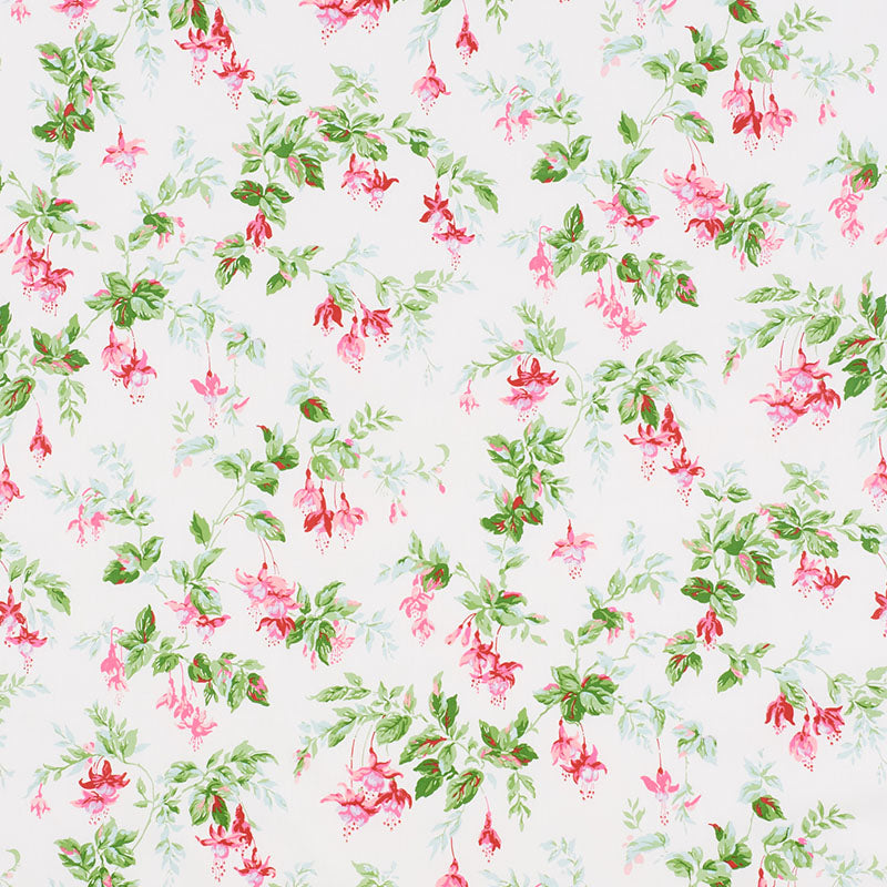 GARDEN-GATE-CHINTZ-MAGENTA-SCHUMACHER-178681 - Schumacher Fabric