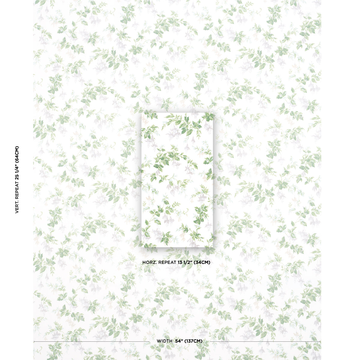 GARDEN-GATE-CHINTZ-GREY-SCHUMACHER-178682 - Schumacher Fabric