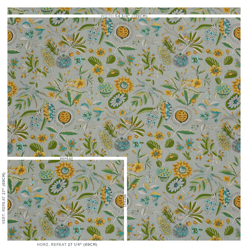 ROCA-REDONDA-GREY-OCHRE-SCHUMACHER-178771 - Schumacher Tela