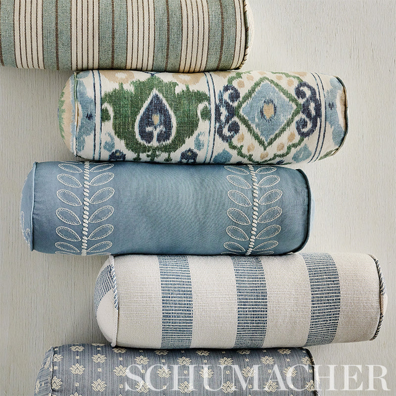 ELIZIA-IKAT-GREEN-BLUE-SCHUMACHER-179051 - Schumacher Tela