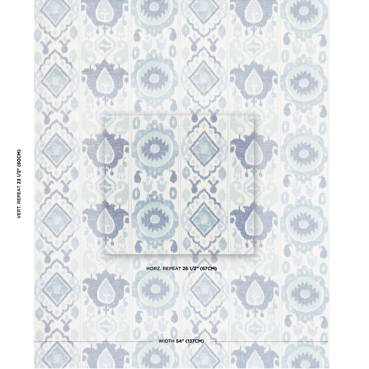 ELIZIA-IKAT-MINERAL-AND-INDIGO-SCHUMACHER-179053 - Schumacher Tela