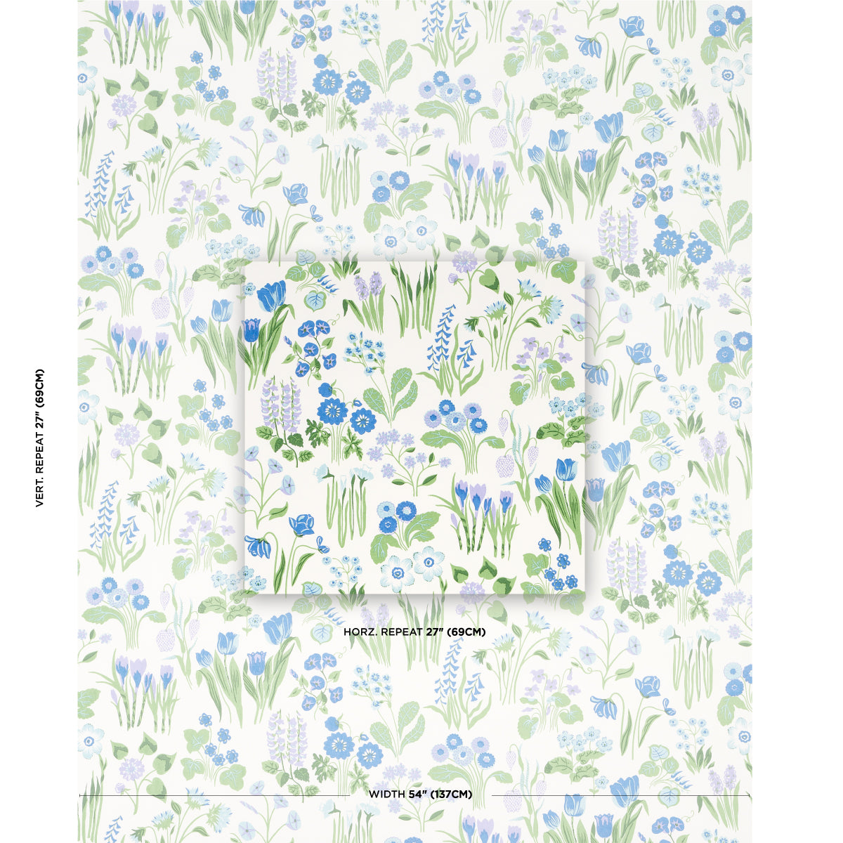 CARLY-BLUE-BELL-SCHUMACHER-179082 - Schumacher Fabric