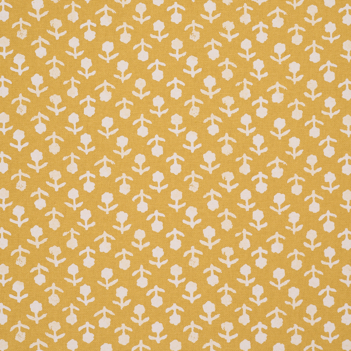 Beatriz Handprint - Saffron - Schumacher 179357 Fabric
