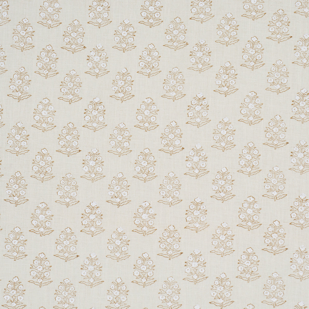 ADITI-HAND-BLOCKED-PRINT-SAGE-SCHUMACHER-179363 - Schumacher Tela