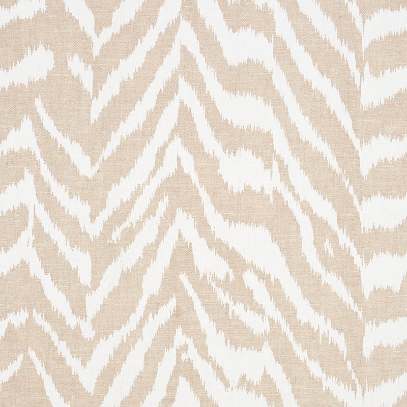 QUINCY-HAND-PRINT-NATURAL-SCHUMACHER-179411 - Schumacher Fabric