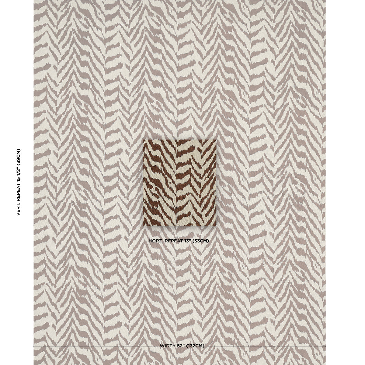 QUINCY-HAND-PRINT-SAFARI-SCHUMACHER-179413 - Schumacher Fabric
