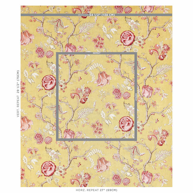 JOSEPHINE-OCHRE-SCHUMACHER-179650 - Schumacher Tela