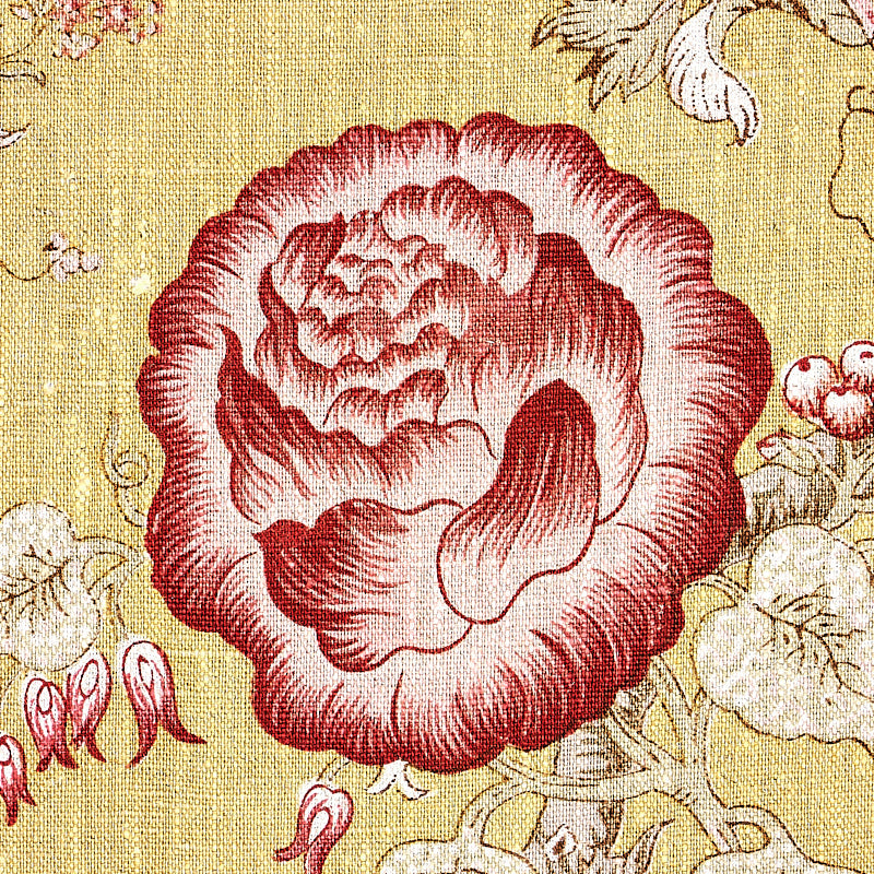 Josephine - Ochre - Schumacher 179650 Fabric - Schumacher Fabric