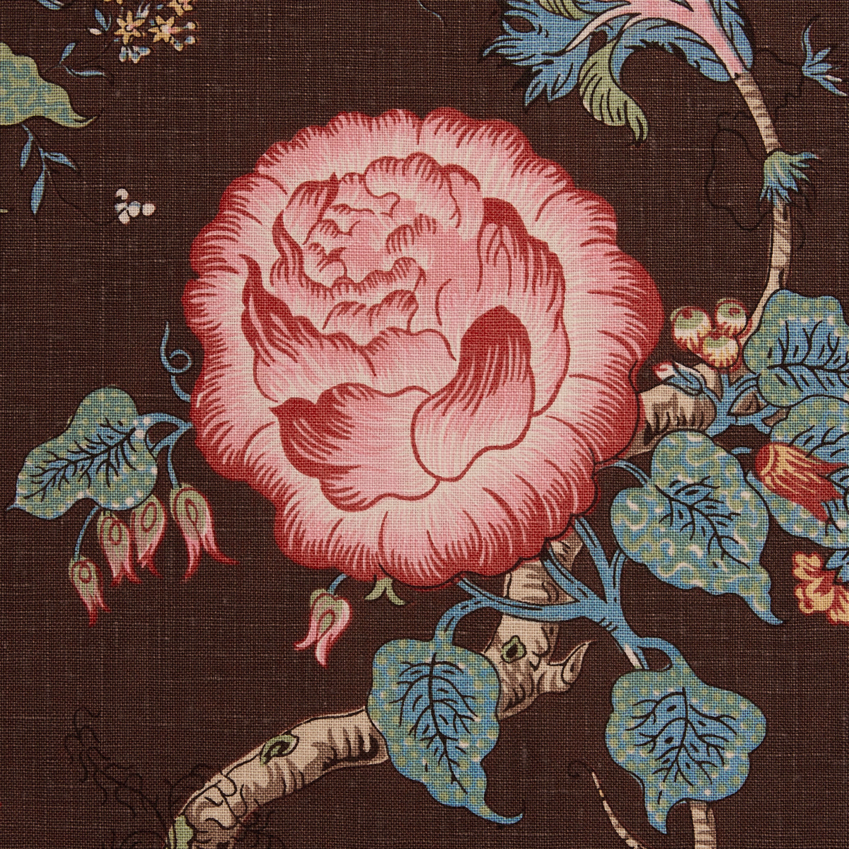 Josephine - Cinnabar - Schumacher 179654 Fabric - Schumacher Fabric