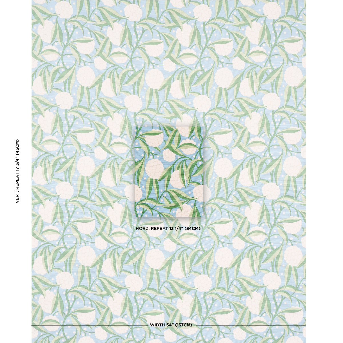 RUBUS-COTTON-LINEN-DELFT-SCHUMACHER-180070 - Schumacher Fabric