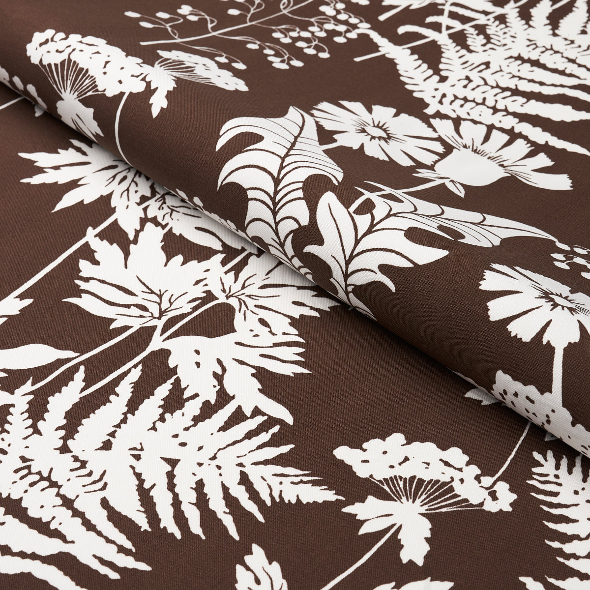 SPRING-FLORAL-INDOOR-OUTDOOR-BROWN-SCHUMACHER-180222 - Schumacher Fabric