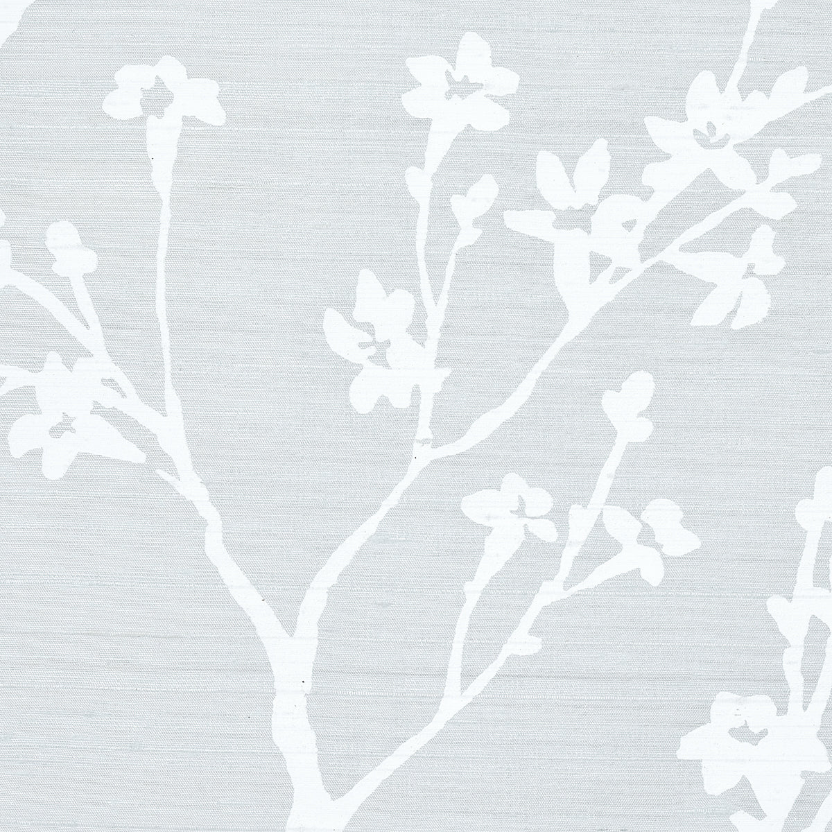 Twiggy Silk - Ice - Schumacher 180500 Fabric - Schumacher Fabric