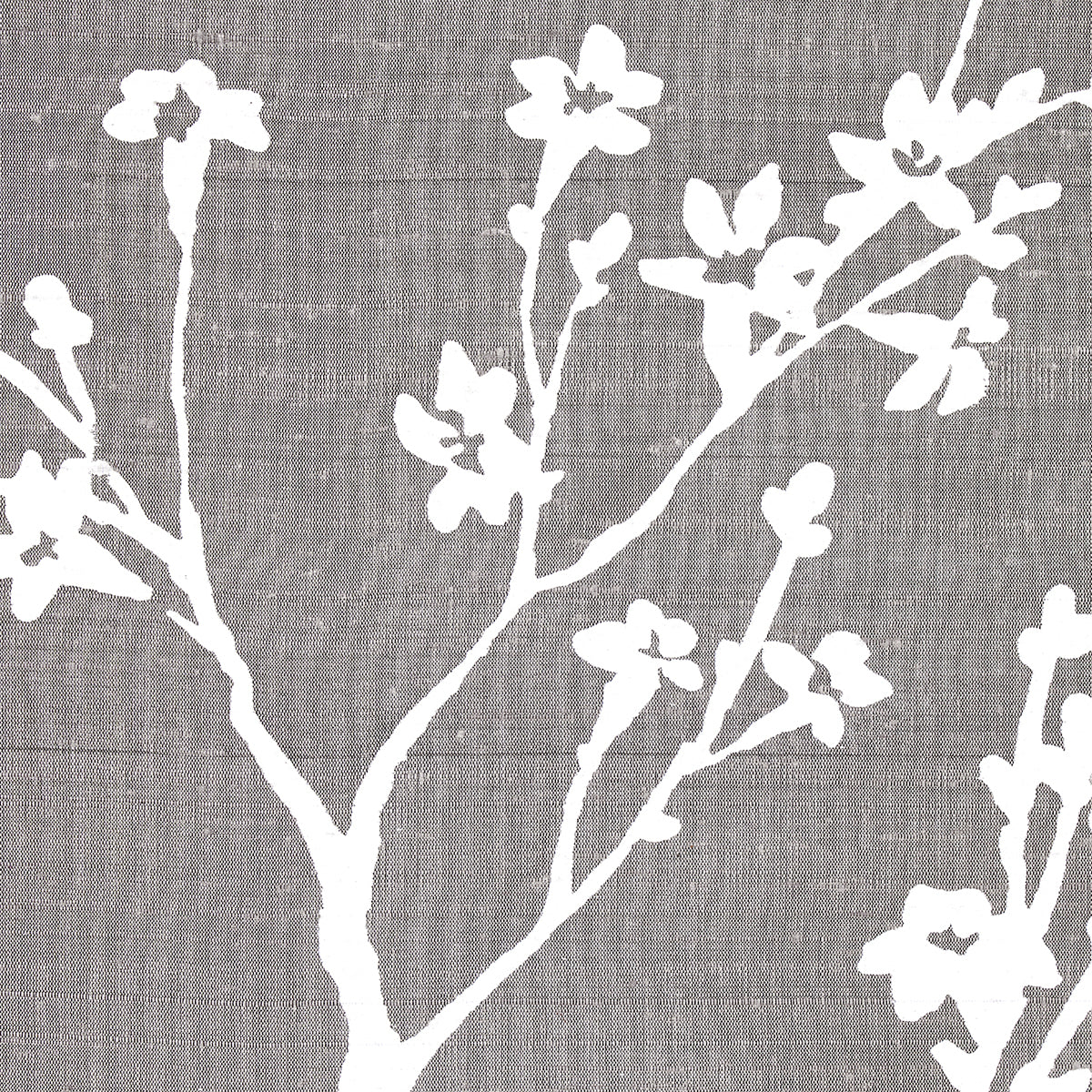 TWIGGY-SILK-PEWTER-SCHUMACHER-180502 - Schumacher Fabric