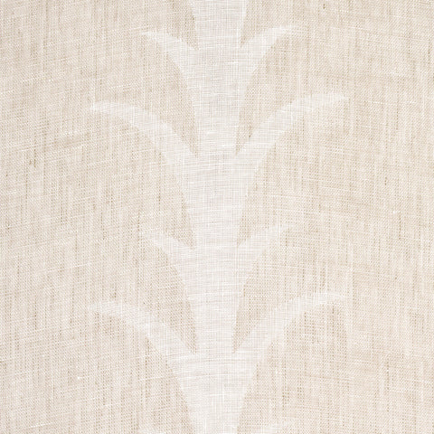 ACANTHUS-STRIPE-SHEER-TAUPE-SCHUMACHER-180800 - Schumacher Fabric