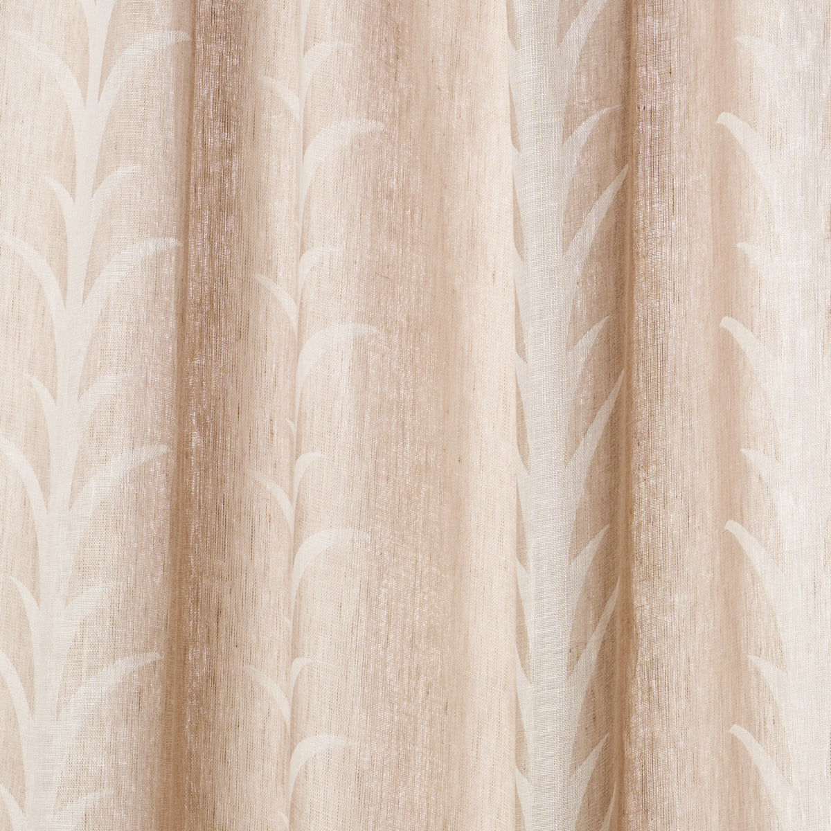ACANTHUS-STRIPE-SHEER-TAUPE-SCHUMACHER-180800 - Schumacher Fabric