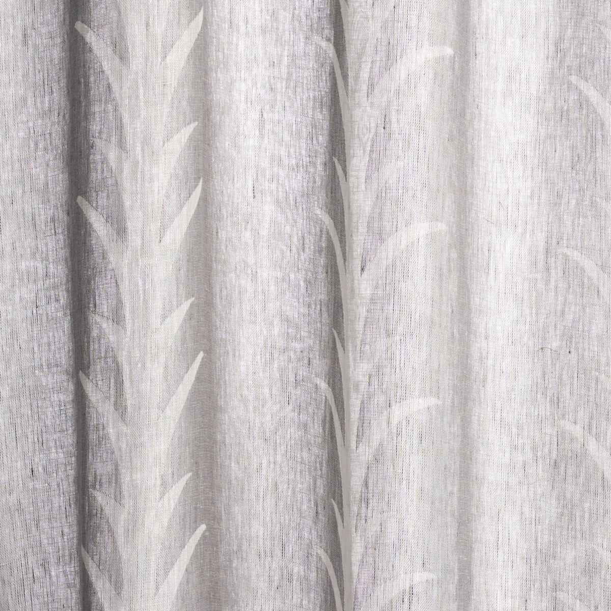 ACANTHUS-STRIPE-SHEER-CARBON-SCHUMACHER-180801 - Schumacher Fabric