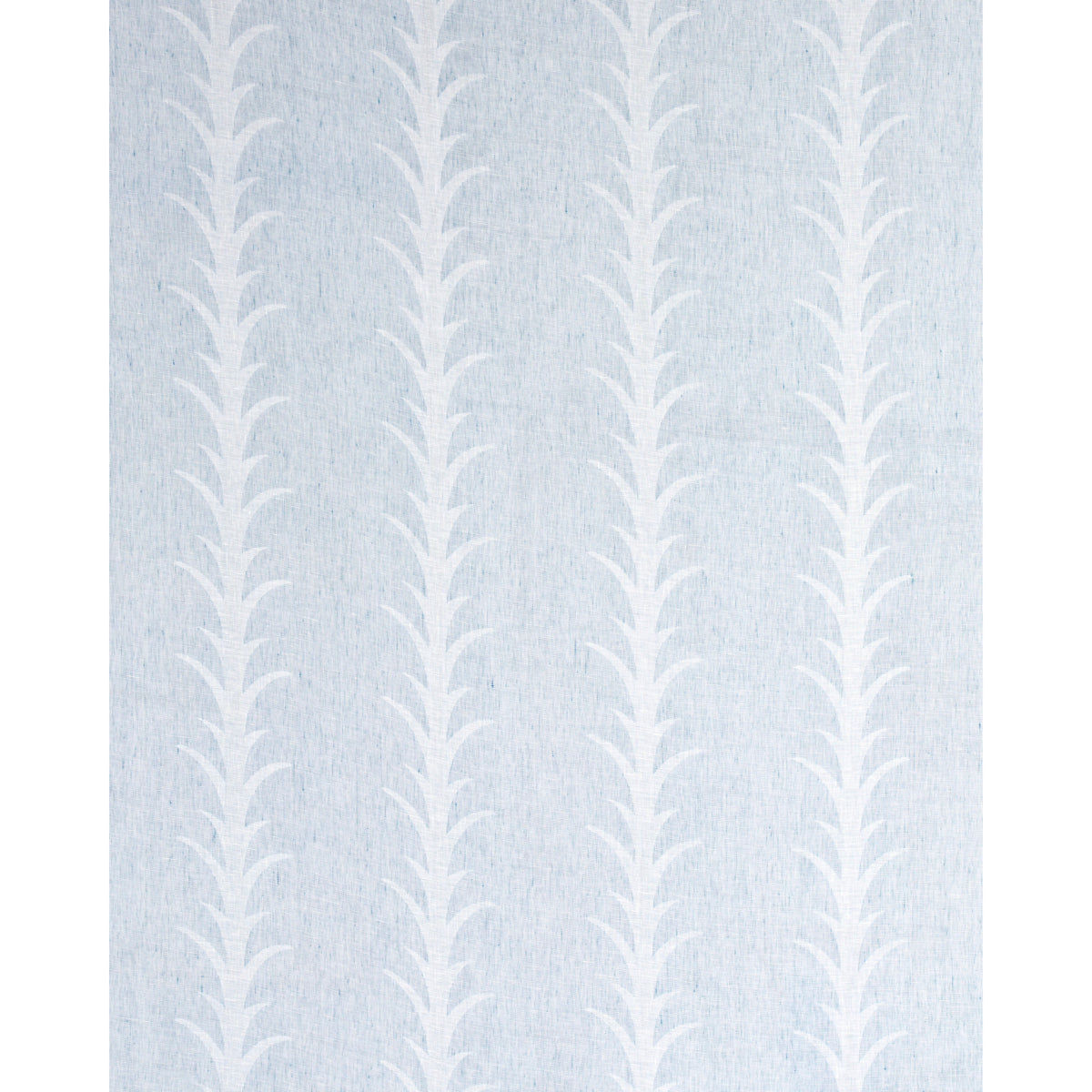 Acanthus Stripe Sheer - Slate - Schumacher 180802 Fabric - Schumacher Fabric