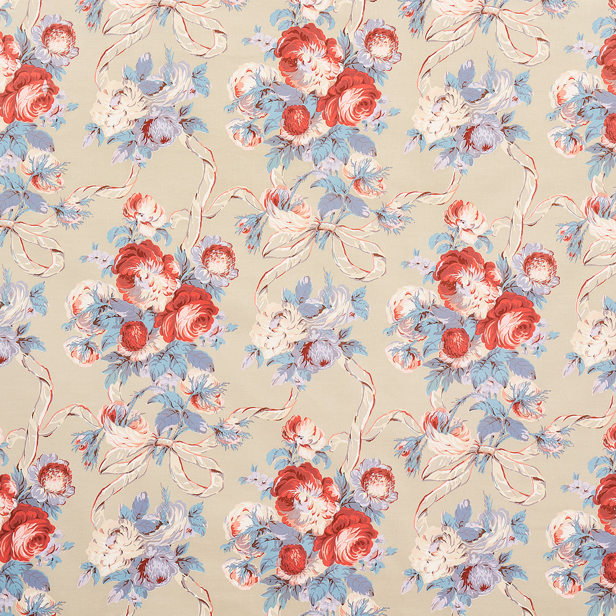 QUEENIES-FLORAL-CHINTZ-CHELSEA-GARDEN-SCHUMACHER-180811 - Schumacher Fabric
