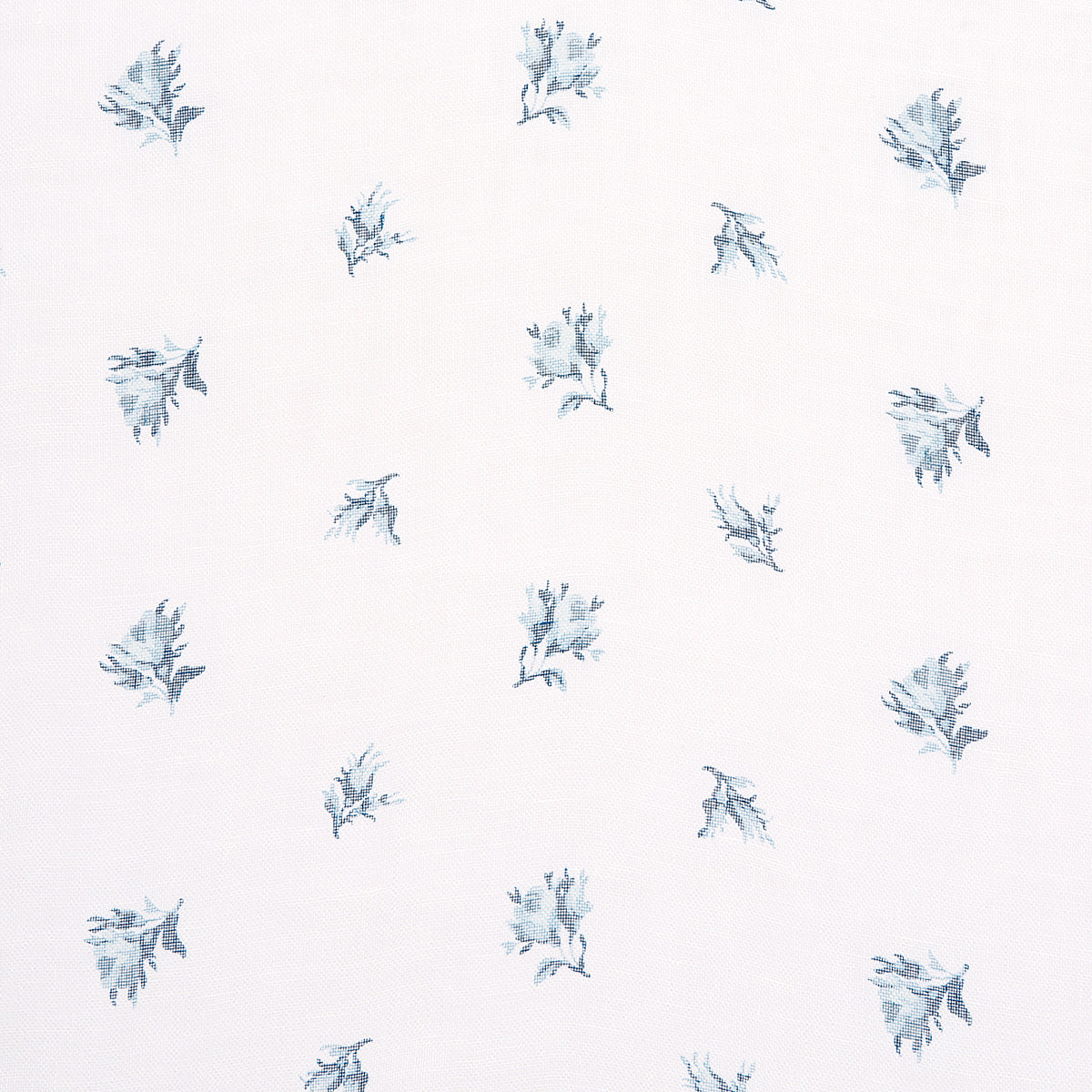 Margie Floral Sheer - Soft Blue - Schumacher 180831 Fabric - Schumacher Fabric
