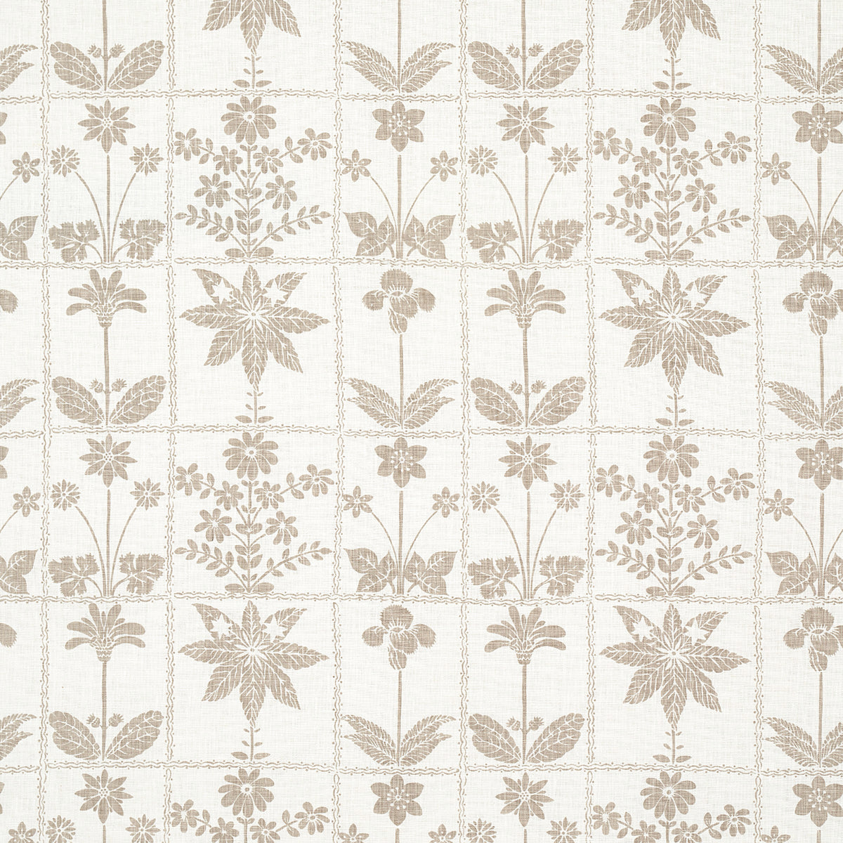 GEORGIA-WILDFLOWERS-NEUTRAL-SCHUMACHER-180891 - Schumacher Fabric