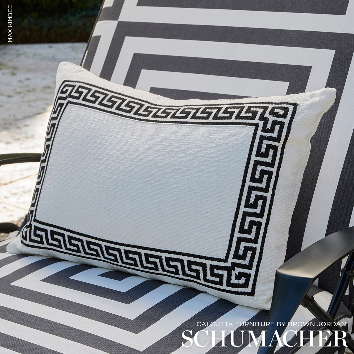 ROXBURY-INDOOR-OUTDOOR-BLACK-SCHUMACHER-180921 - Schumacher Fabric