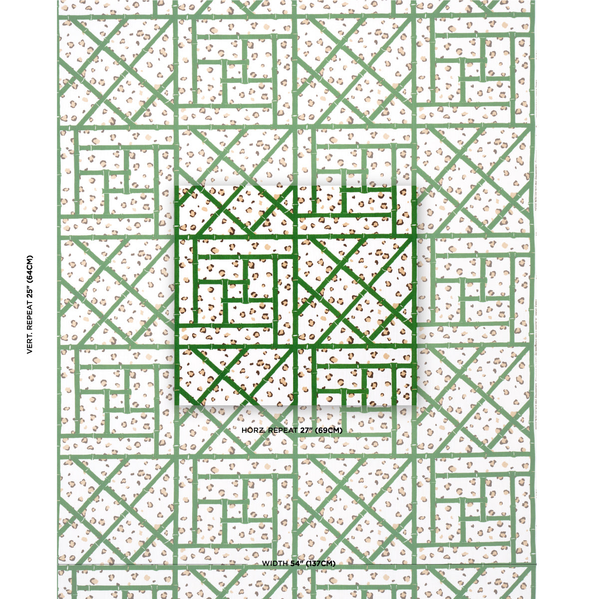 FANCY-BEAST-INDOOR-OUTDOOR-SAFARI-GREEN-SCHUMACHER-180950 - Schumacher Fabric