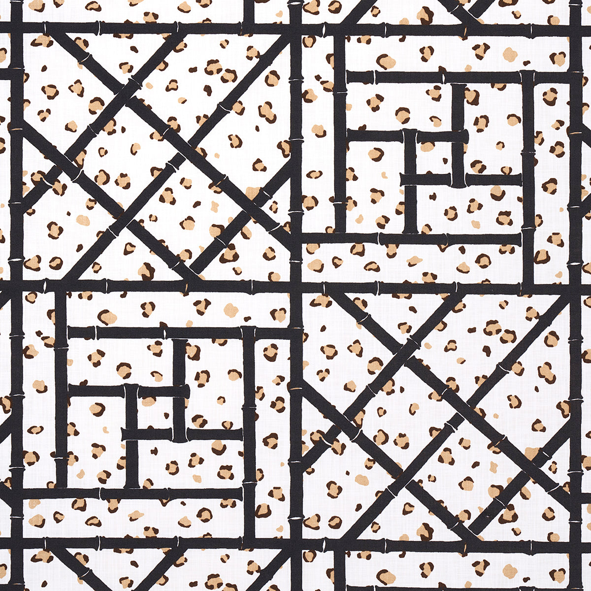 FANCY-BEAST-INDOOR-OUTDOOR-ONYX-DESERT-SCHUMACHER-180951 - Schumacher Fabric