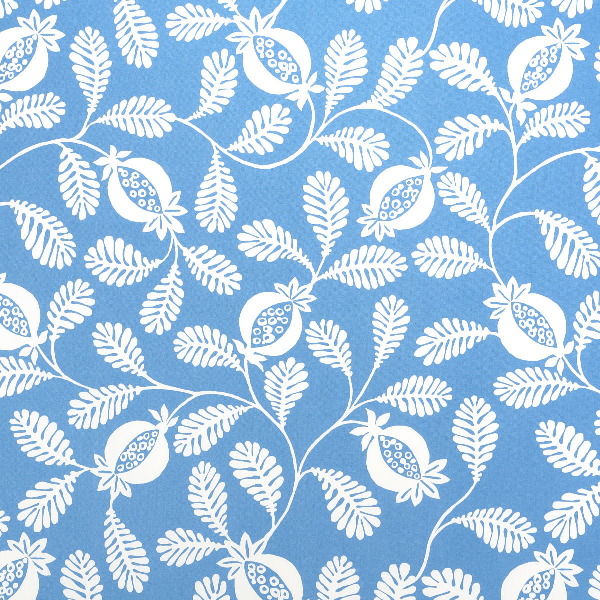 Lanzadera Vine Indoor/Outdoor - Ocean - Schumacher 180990 Fabric - Schumacher Fabric