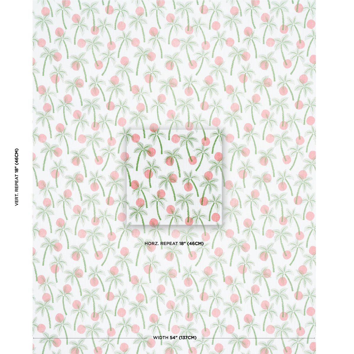 CLARABELLA-PALM-INDOOR-OUTDOOR-TROPICAL-SCHUMACHER-181011 - Schumacher Fabric