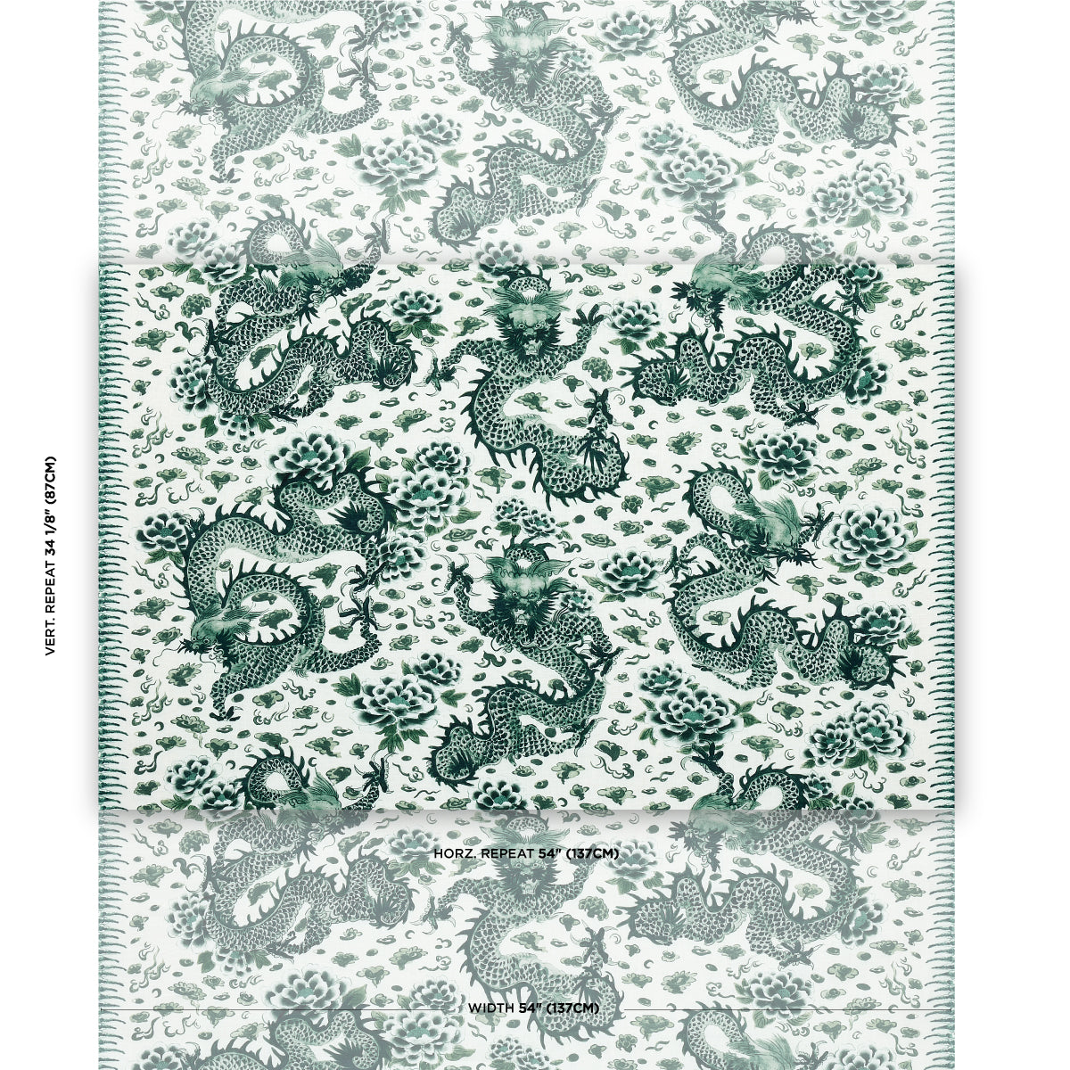 EMPRESS-DRAGON-EMERALD-SCHUMACHER-181031 - Schumacher Fabric