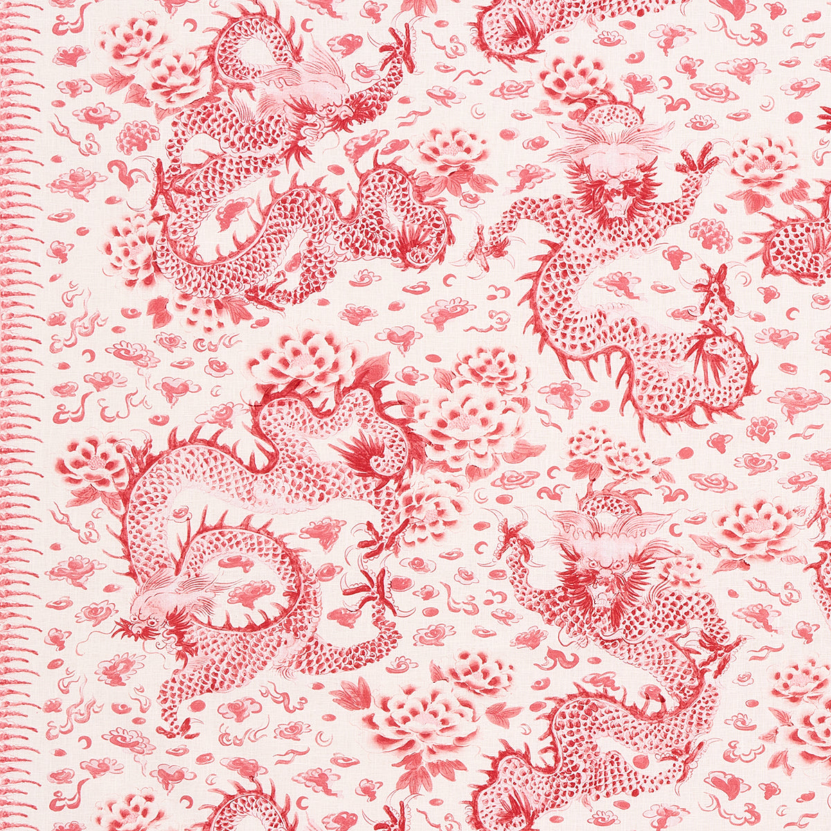 EMPRESS-DRAGON-ROSE-SCHUMACHER-181032 - Schumacher Fabric