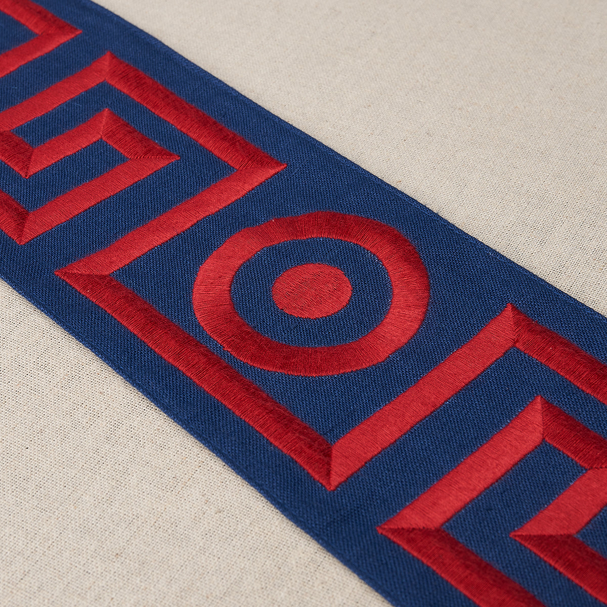 PLATO-TAPE-NAVY-AND-RED-SCHUMACHER-181253 - Schumacher Trim