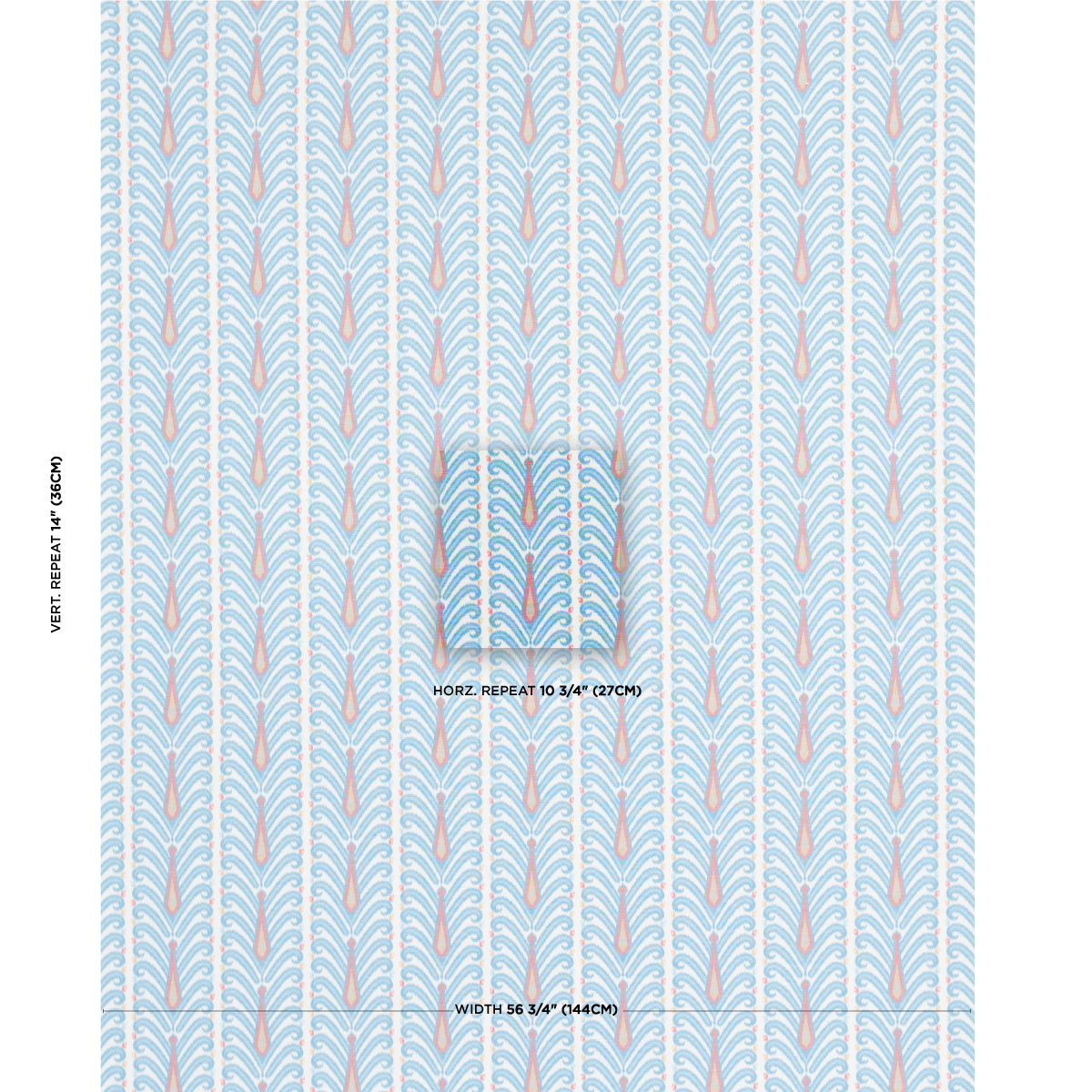 AUGUSTINE-IKAT-PEACOCK-SCHUMACHER-181270 - Schumacher Tela