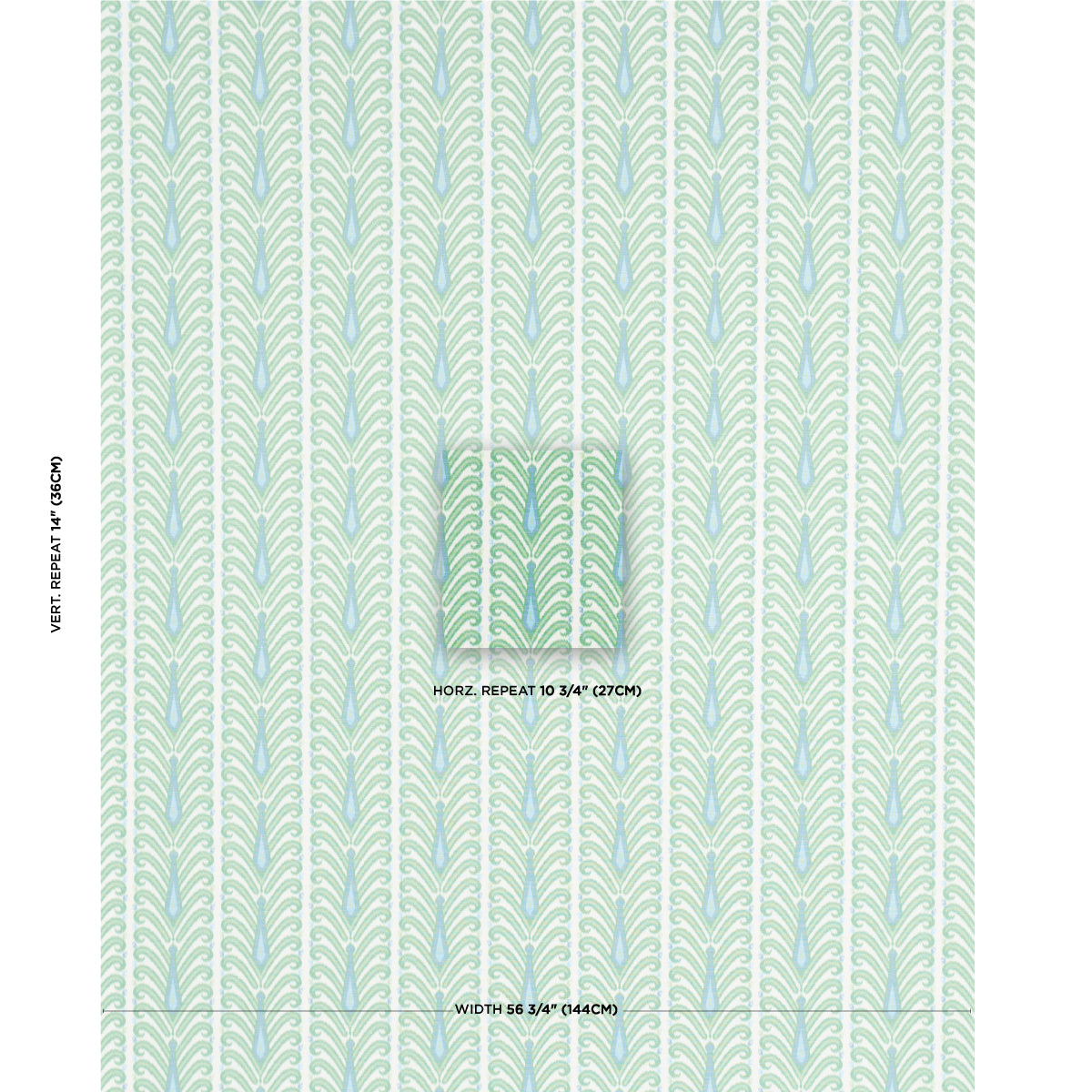 AUGUSTINE-IKAT-LEAF-SCHUMACHER-181271 - Schumacher Tela