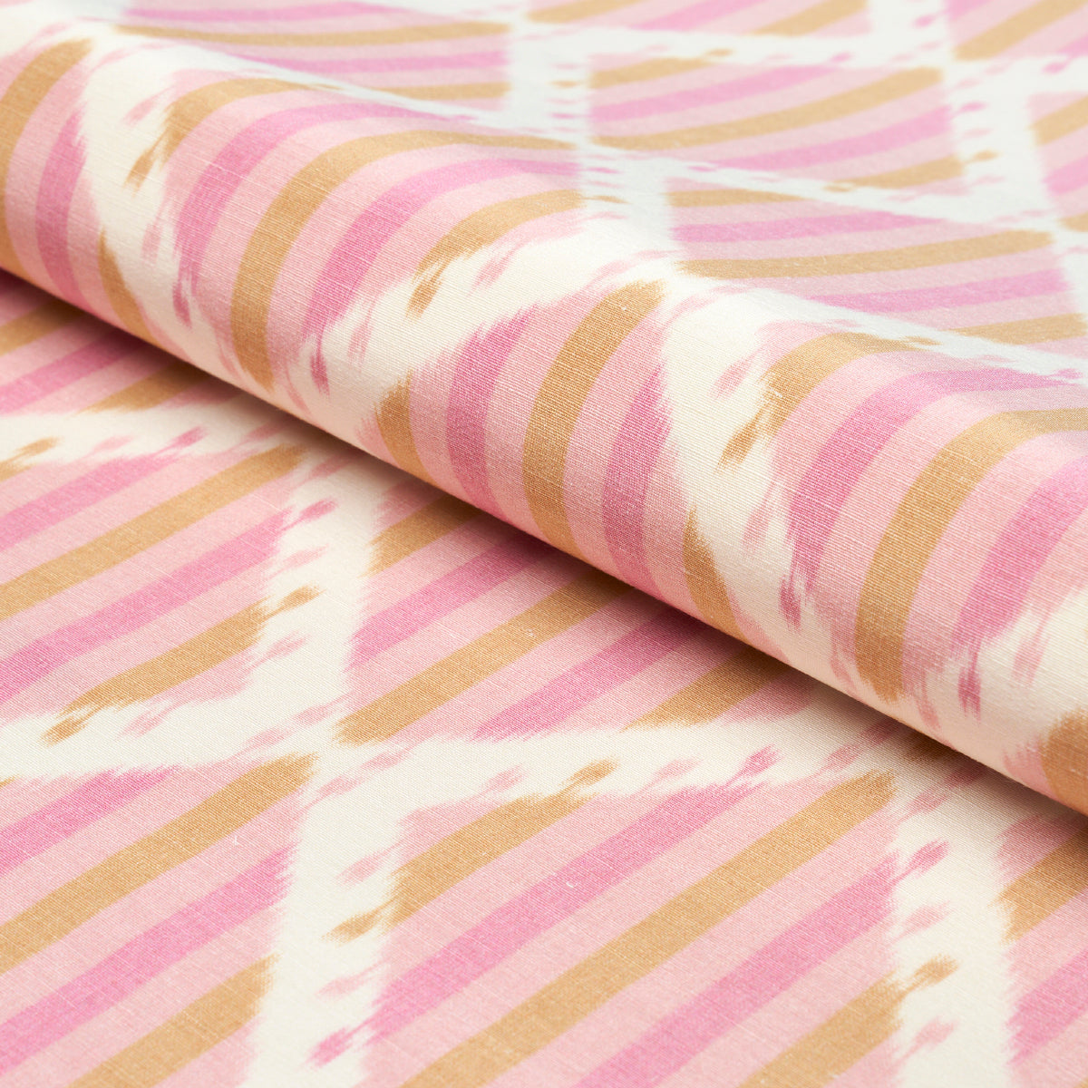 KAI-STRIPED-IKAT-PINK-SCHUMACHER-181292 - Schumacher Tela