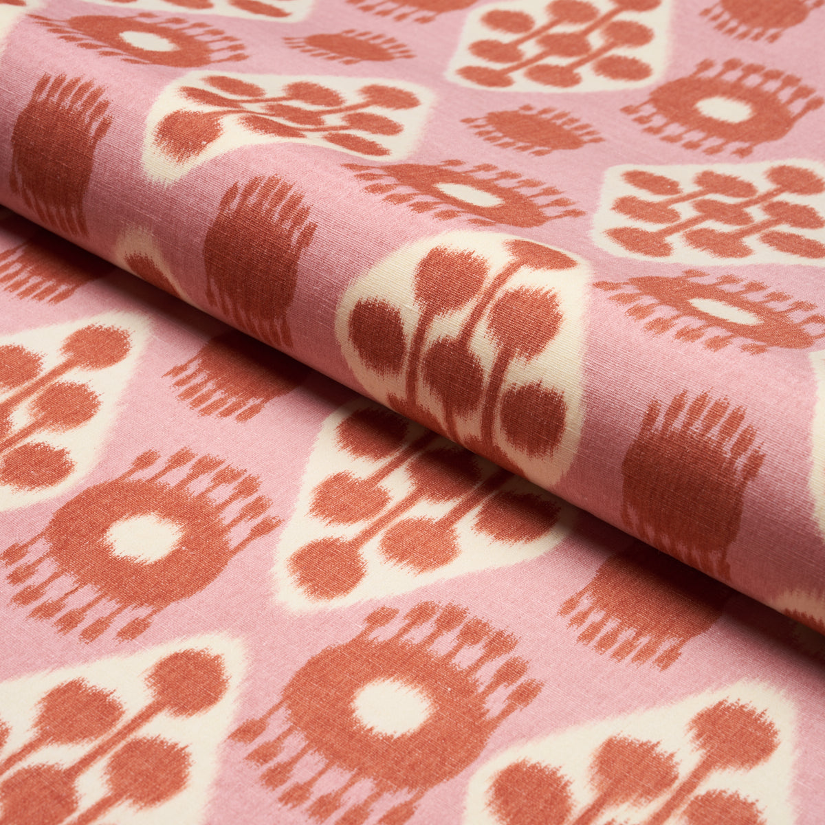HAMILTON-IKAT-PINK-AND-TANGERINE-SCHUMACHER-181302 - Schumacher Tela