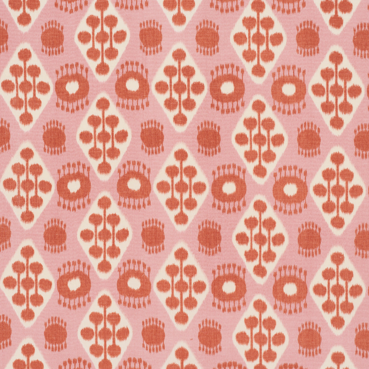 HAMILTON-IKAT-PINK-AND-TANGERINE-SCHUMACHER-181302 - Schumacher Tela