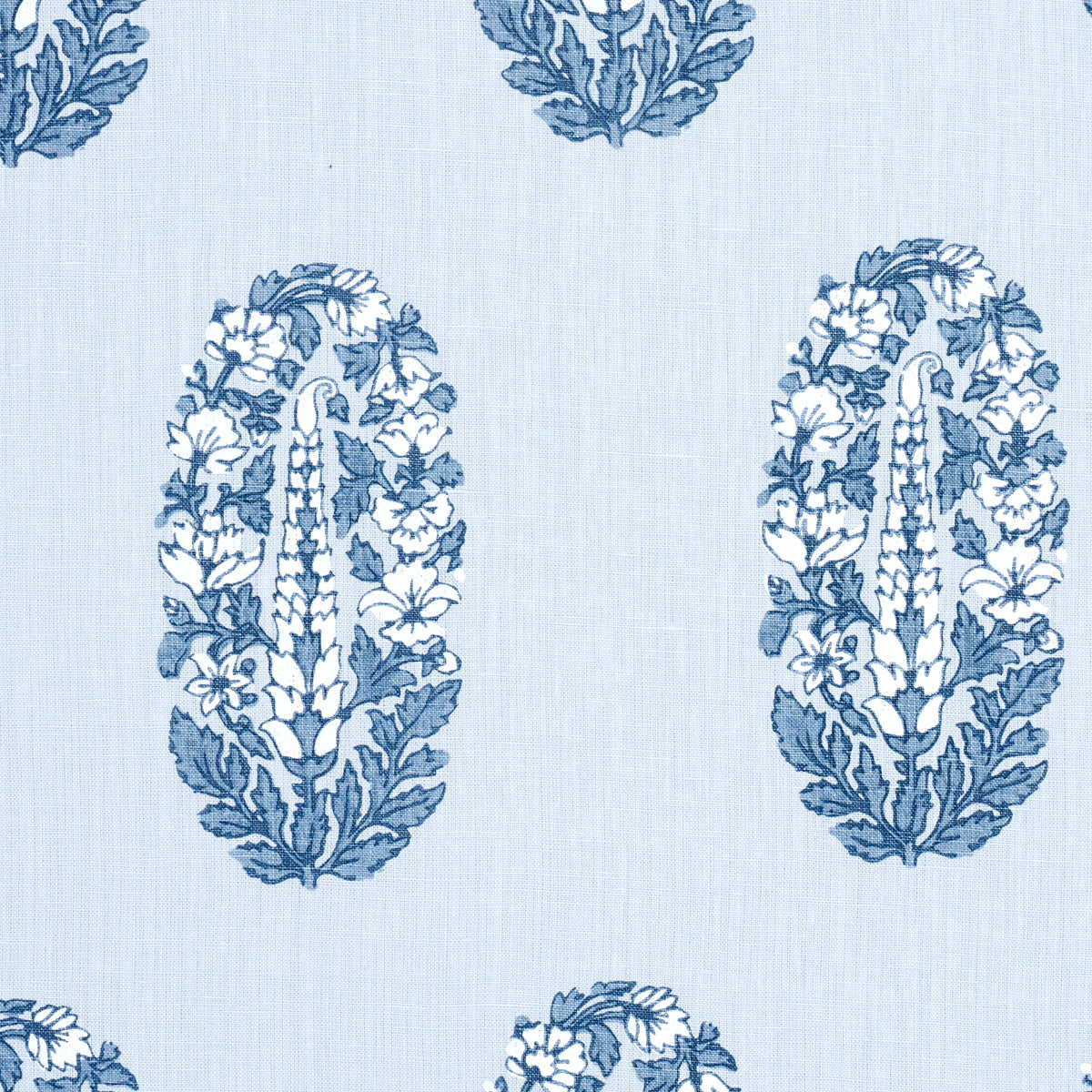 ASKANDRA-FLOWER-CHAMBRAY-SCHUMACHER-181360 - Schumacher Tela